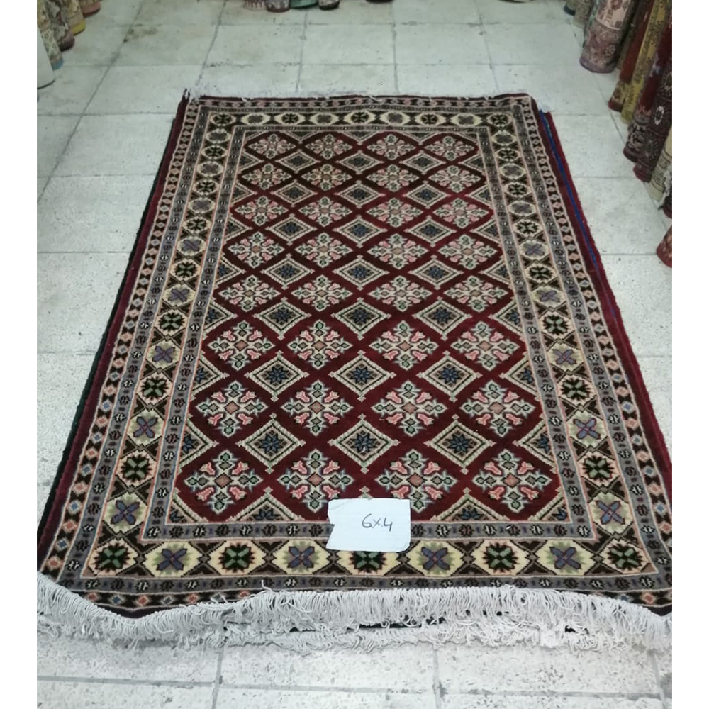 Sophisticated Pakistani Single Knot Area Rug