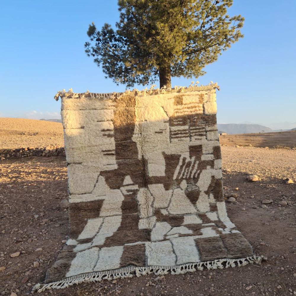 Handmade Moroccan Wool Rug