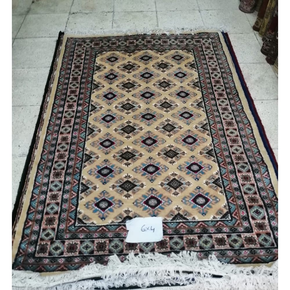 Unique Pakistani 2.6×4 ft Handwoven Carpet