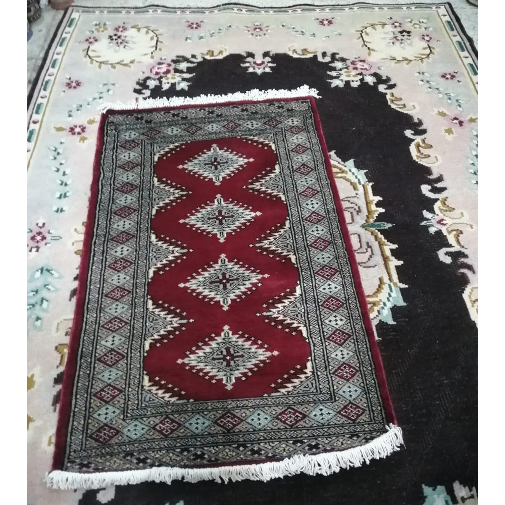 Vintage Pakistani Oriental Handmade Rug