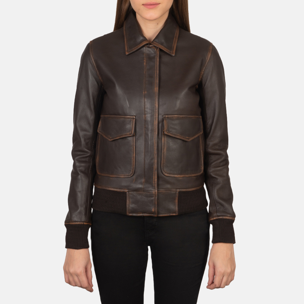 Brown Leather Jacket