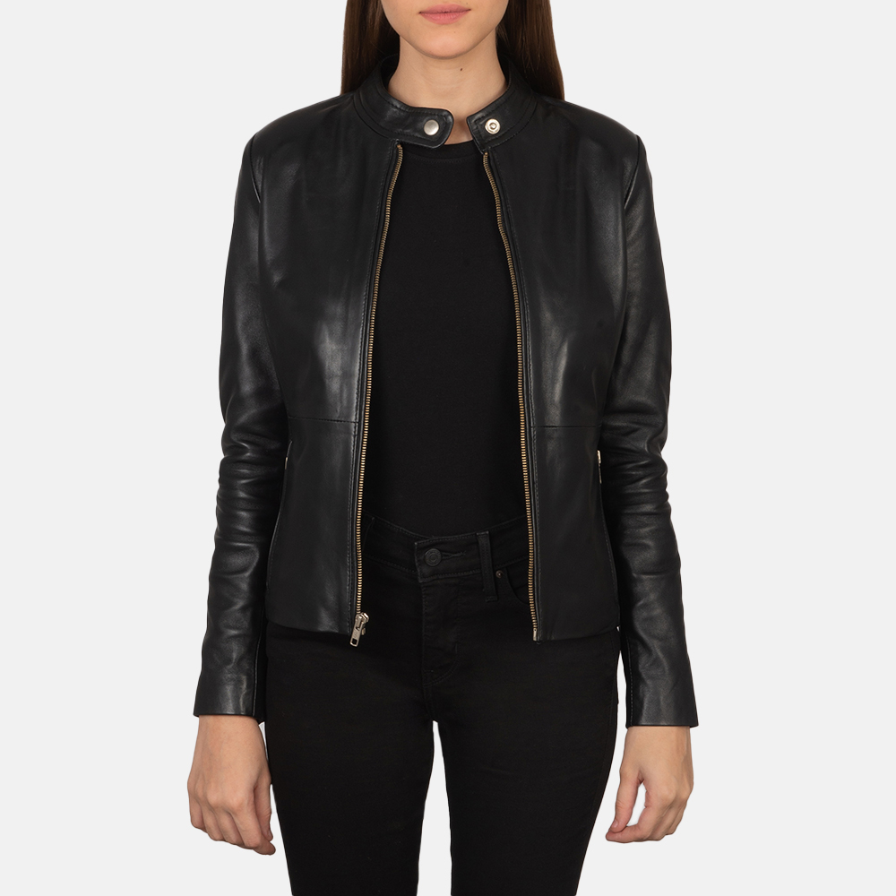 Black Leather Jacket Women