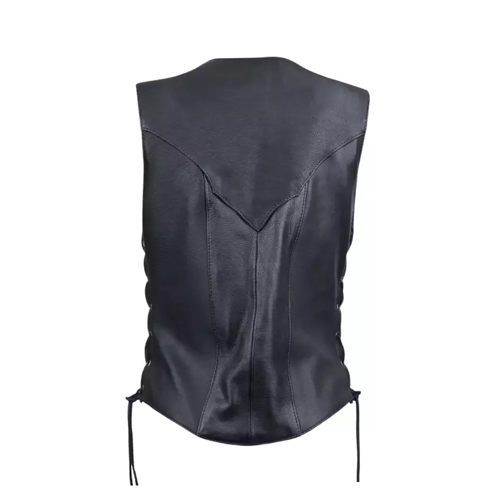 Women Leather Vest