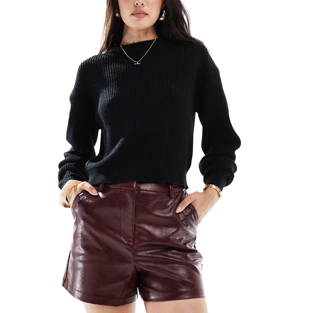 Women Leather Shorts