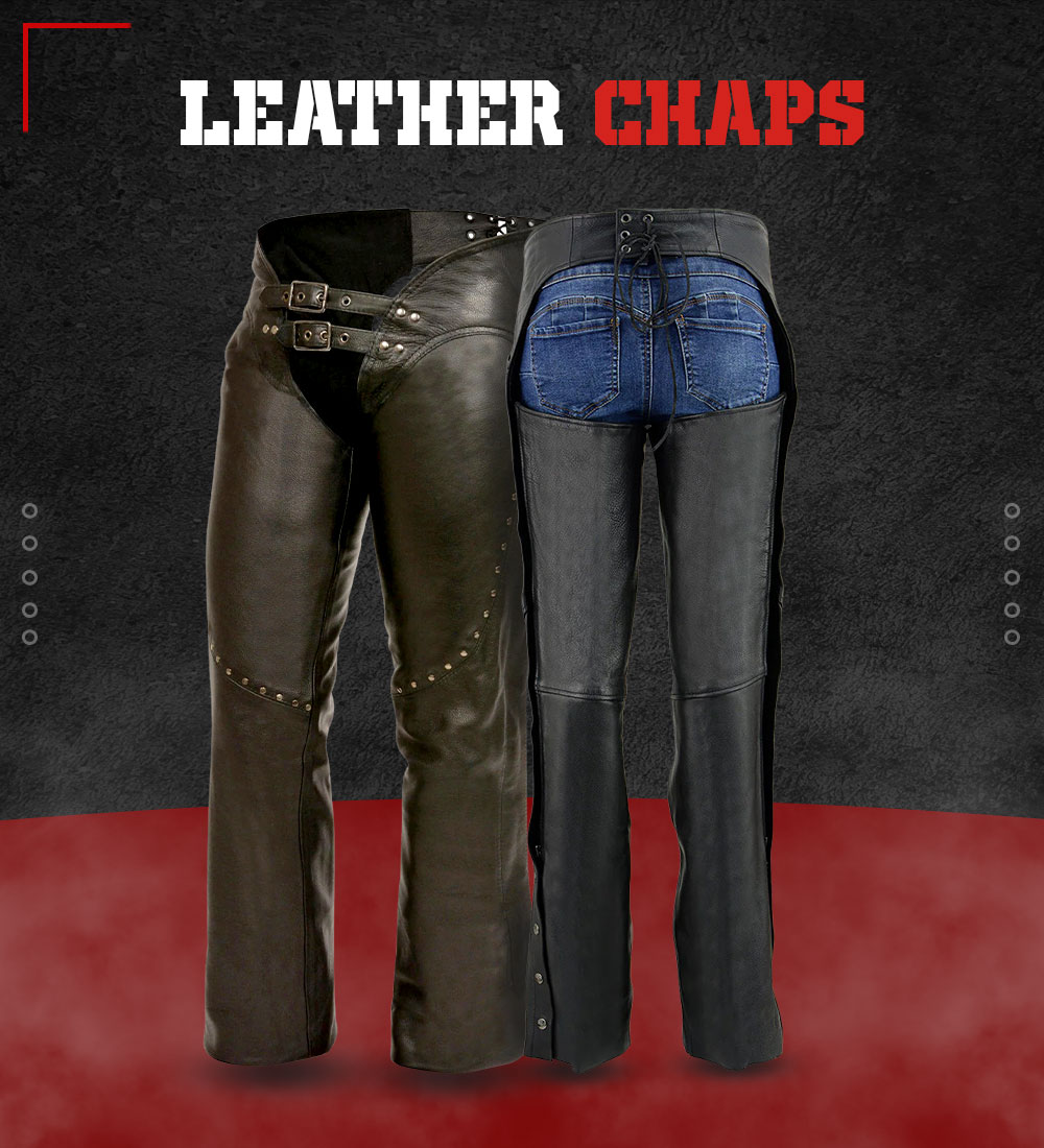 Women Leather Chaps