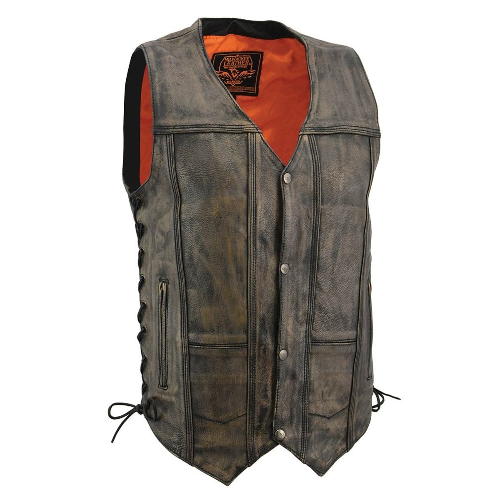 Leather Vest