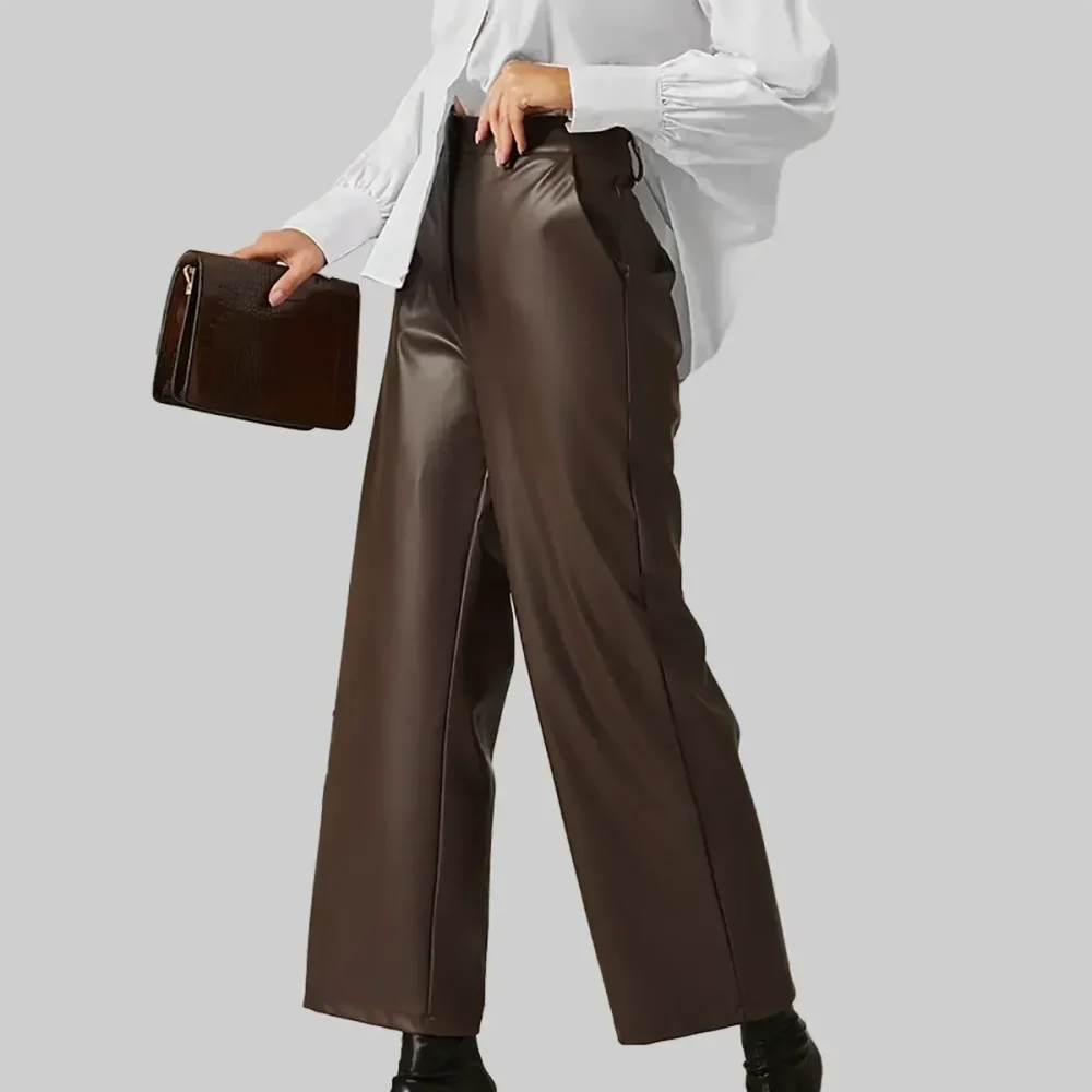 Women Leather Pants