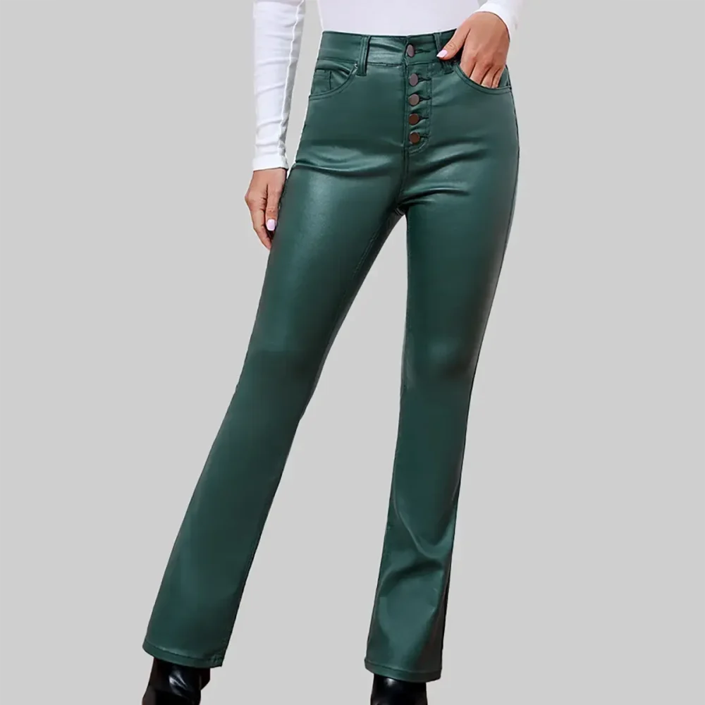 Women Leather Pants