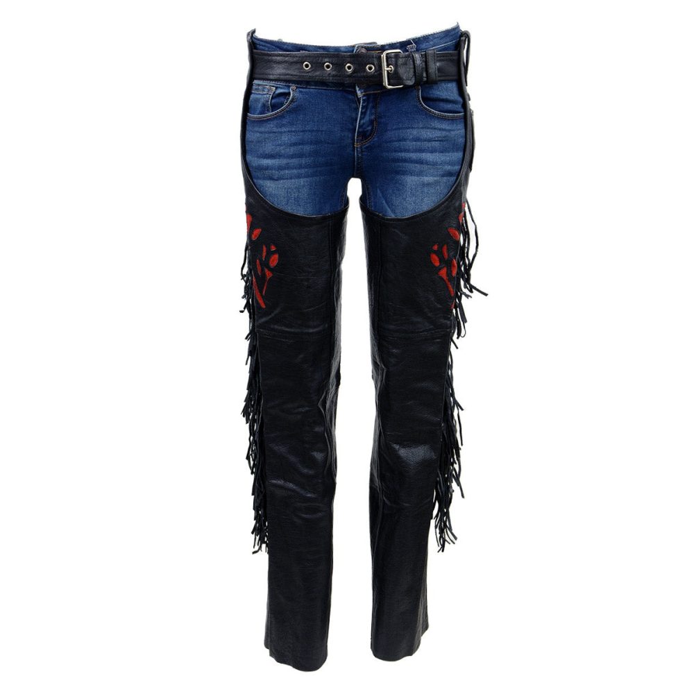 Women Leather Chaps