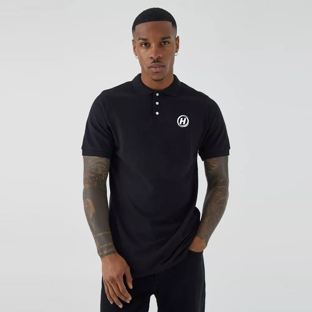 Black Polo T-Shirt
